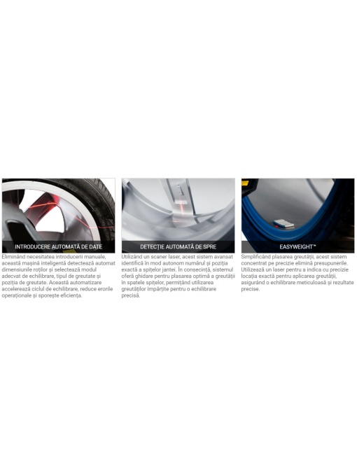 HOFMANN GEODYNA 8200-2P masina premium pentru echilibrat si diagnoza roti - Img 4