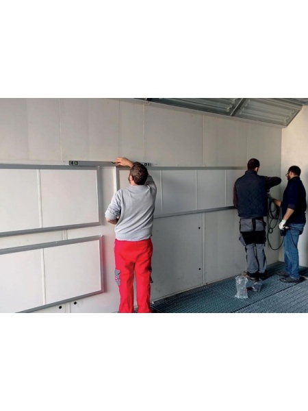 METRON ENDOTHERMIC PANEL panouri infrarosu pentru transformare cabina clasica in cabina de vopsit electrica - Img 4