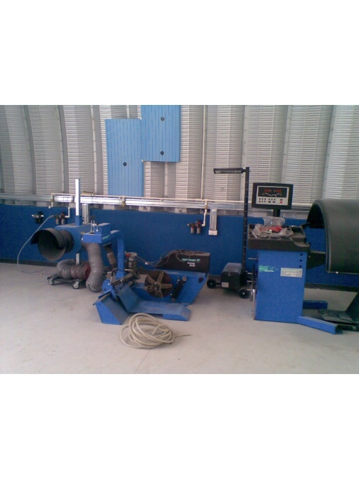 hofmann geodyna 980l aparat echilibrare roti camion