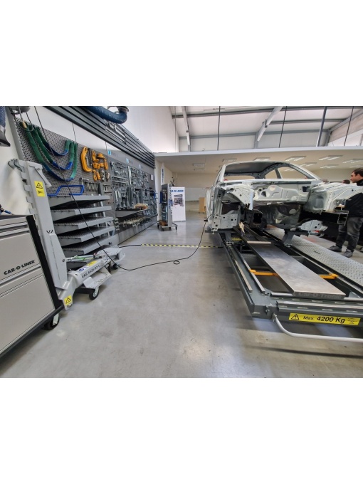 VAS 6526 sistem omologat volkswagen pentru indreptat masini avariate