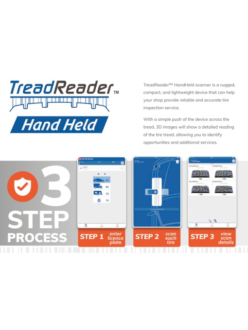 HOFMANN TreadReader Hand Held Scanner aparat portabil pentru masurarea profilului anvelopelor - Img 4