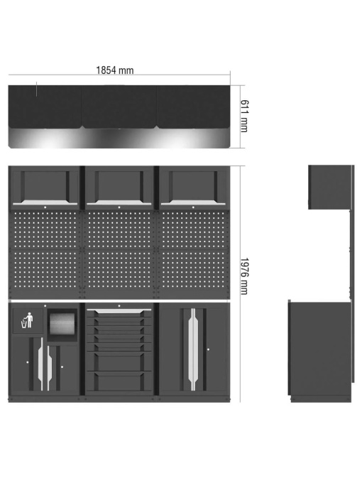 MARCO TOOLS 05.088.152 Mobilier atelier service varianta B - Img 2