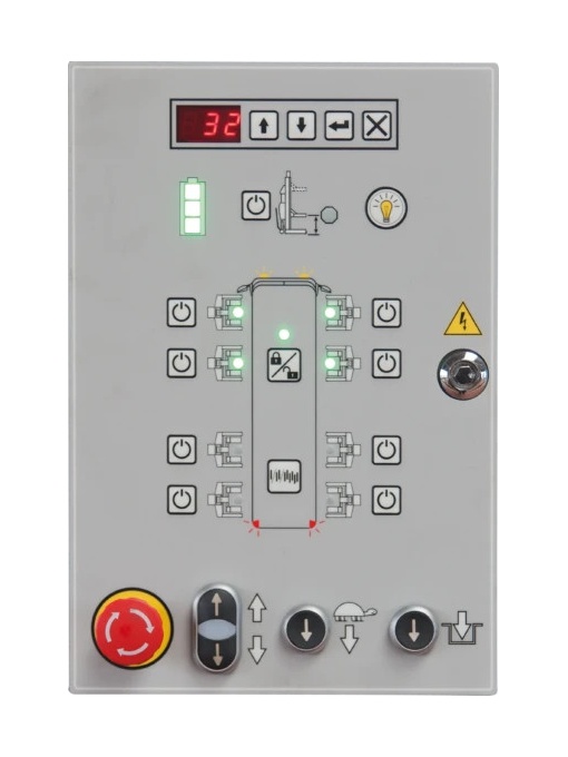 BLITZ HydroLift S2 2-8,2 Elevator electrohidraulic cu 2, 4, 6 sau 8 coloane mobile - Img 4