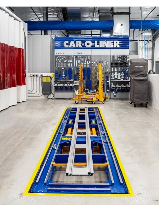 CAR-O-LINER Tesla BENCHRACK 5500 stand pentru regresare caroserii cu omolagare Tesla
