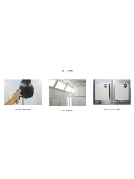 METRON ELEKTRO Cabina de vopsit incalzit cu panouri endotermice 100% electrica - Img 4