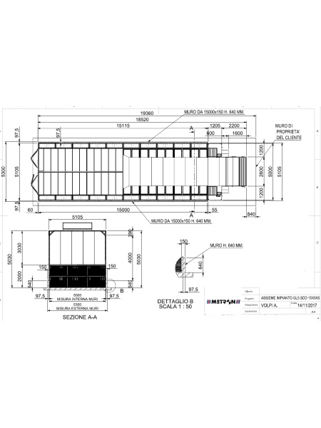 METRON MAGNUS INDUSTRIAL SEMI DOWN DRAFT 15 x 5.5 x 5 m Cabina de vopsit camioane, autobuze, barci - Img 3