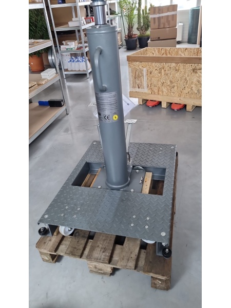 SOMMERER FK 14/800 FV Cric pentru fund canal 14 tone - Img 3