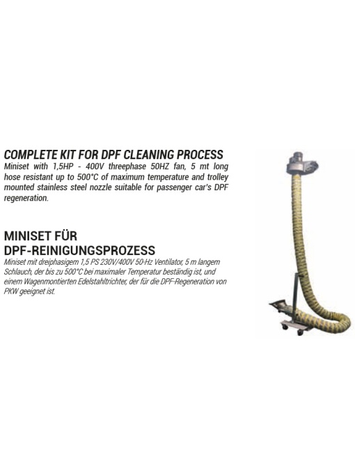 WORKY GMS-AU150T5 Sistem exhaustare fum temperaturi inalte pentru regenerare DPF - Img 4