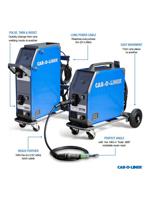 CAR-O-LINER CMI 183 aparat sudare in aluminiu mig mag