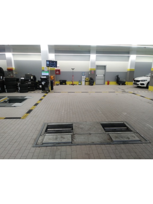 hofmann safelane 204rp cu contactest stand frana cu tester amorizoare