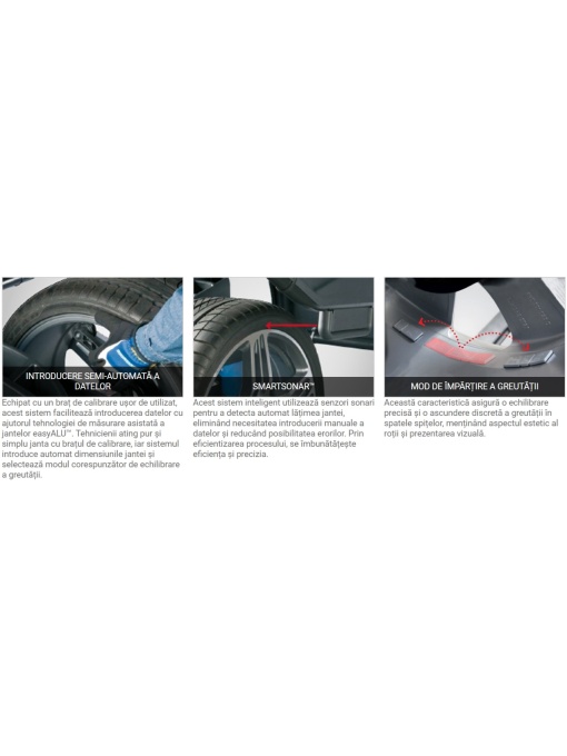 HOFMANN GEODYNA 980L MB masina pentru echilibrarea rotilor de camion cu omologare Mercedes Benz - Img 4
