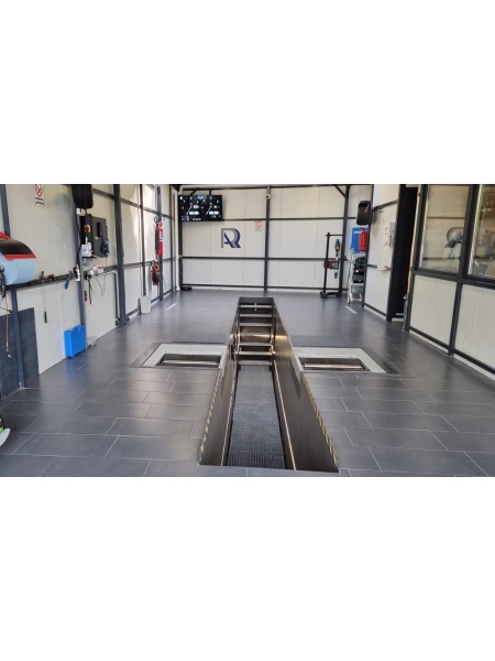 HOFMANN SAFELANE 204RP SPLIT stand testare frana autoturisme si microbuze cu role separate - Img 2