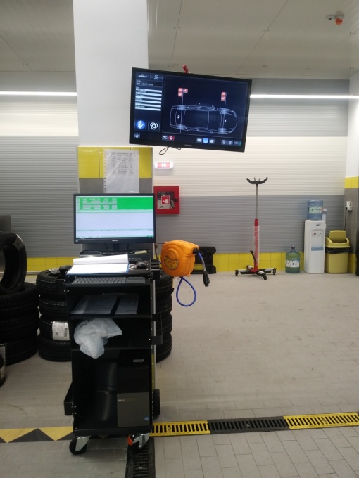 DAB SUZUKI aparat reglare directie pe elevator foarfeca John Bean v2100 - Img 5