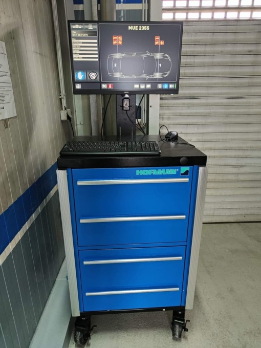 HOFMANN SAFELANE 204 + CONTACTEST stand pentru testarea sistemului de franare si suspensie - Img 6