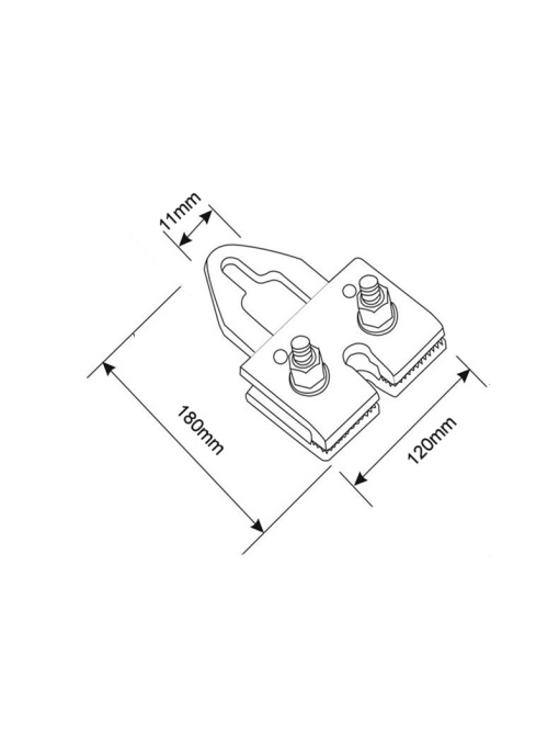 BAHCO BH8BC4 Clema tragere tinichigerie tip 4 - Img 2