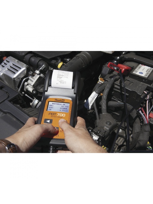 GYS PBT700 tester acumulatori, alternator si curenti falsi, cu imprimanta - Img 2