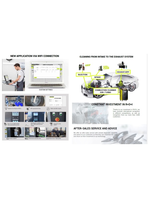 OXYHTECH DPF CLEANER Aparat curatare filtre particule pentru autoturisme si microbuze - Img 7