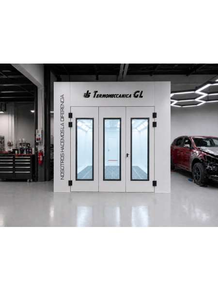 TERMOMECCANICA GL GL2 Cabina pentru vopsit autoturisme SUV si VAN 7 X 4 X 2.8 m - Img 3