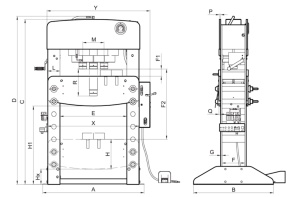 BAHCO BH7100 – Presa atelier 100T - Img 3