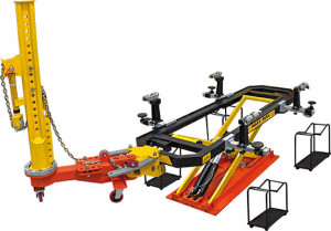 METRON MAXI BULL – stand redresare caroserii cu elevator foarfeca: - Img 2