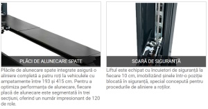 HOFMANN Quattrolift® 4000WA - elevator 4 coloane, lung, pentru reglare direcție 3D - Img 5