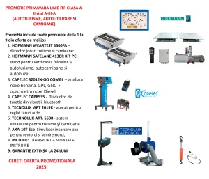 PROMOTIE LINIE ITP HOFMANN clasa a-II-a si a-III-a (camioane, autoturisme, SUV si microbuze) - Img 2