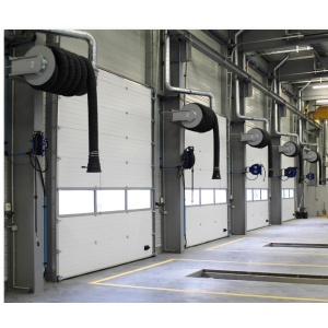 WORKY GMRF Tambur cu furtun retractabil pentru evacuare gaze esapament