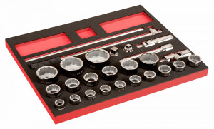 BAHCO 1472K6BKFF7SD+FF1A09+FF1A1005+FF1A2301 - dulap 340 scule profesionale CAMIOANE - Img 2