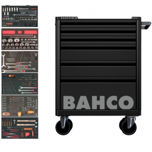 BAHCO 1472K7BKFF7SD / 340 - Dulap cu 340 scule profesionale CAMIOANE