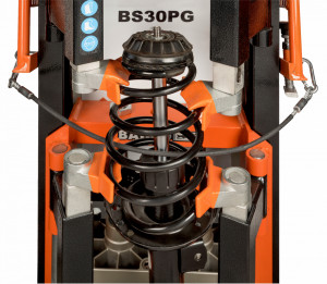 BAHCO BS30PG – presa arcuri de pardoseala, actionare pneumatica la buton - Img 3
