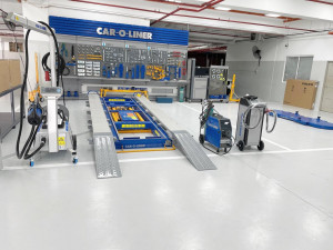 CAR-O-LINER BENCHRACK 5500 (47660) - stand redresare caroserii in configuratia omologata JLR - Img 1