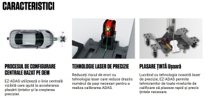 John Bean EZ - ADAS – sistem recalibrare radare masini cu aliniere laser si unitate control cu display LCD TouchScreen - Img 3