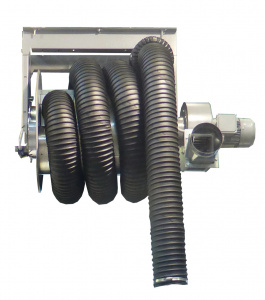 WORKY GMRF - tambur fix pentru exhaustare gaze esapament cu motor ventilator inclus - Img 1