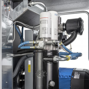 FIAC NEW SILVER D25S + 900L - compresor cu surub si butelie separata - Img 3