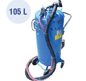 MARCO TOOLS 05.075.17 - sistem sablare mobil, cu nrezervor 105 litrii - Img 1