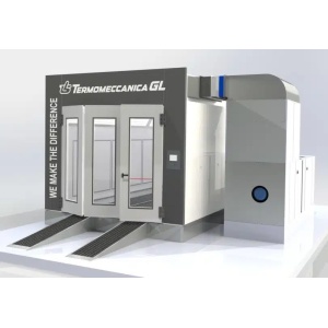 METRON ELEKTRO Cabina de vopsit incalzit cu panouri endotermice 100% electrica