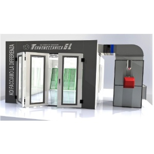 METRON GL/F cabina pentru vopsit mobila