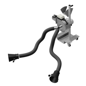 WORKY GROLLY-M Exhaustor mobil pentru masini cu evacuare dubla sau motociclete