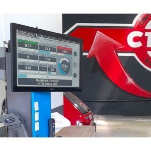 CAPELEC soft afisare analizor si opacimetru pe PC client