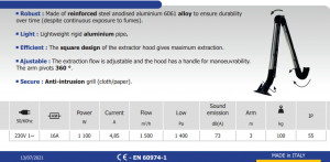 GYS EVO 2.1 RE 061552 – aspirator fum sudura cu sistem filtrare - Img 3