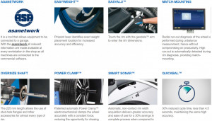 HOFMANN GEODYNA® 8250-2P BMW – Maşină pentru echilibrat roţi, de inalta productivitate + diagnoza Run-Out - Img 2
