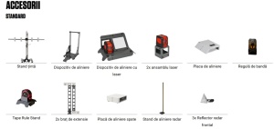 John Bean EZ - ADAS – sistem recalibrare radare masini cu aliniere laser si unitate control cu display LCD TouchScreen - Img 5
