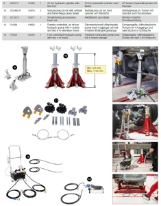 JOSAM FRAME PRESS JO FP PREMIUM K 15910 - sistem complet redresare sasie camioane - Img 8