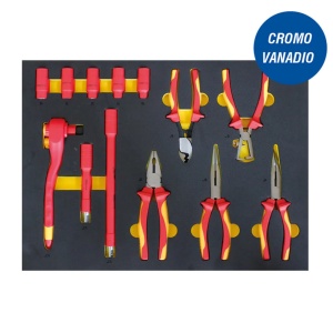 MARCO TOOLS 05.090.99 - set 3 tavite in termoformat cu 46 scule pentru masini electrice conform IEC 60900 - Img 4