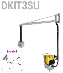 WORKY DKIT3SU - brat articulat 3 metri pentru aspirare praf tinichigerie cu unitate conectare si aspirator inclus - Img 1