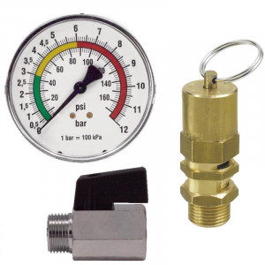 FIAC NEW SILVER D25S + 900L - compresor cu surub si butelie separata - Img 5