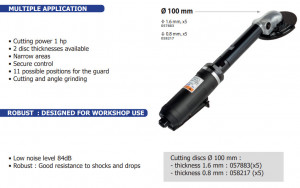 GYS 057753 – flex polizor pneumatic coada lunga: - Img 2
