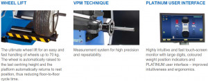 HOFMANN GEODYNA® 8250-2P BMW – Maşină pentru echilibrat roţi, de inalta productivitate + diagnoza Run-Out - Img 3
