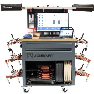 JOSAM CA MASTER aparat pentru reglare geometrie roti camioane, tehnologie 3D