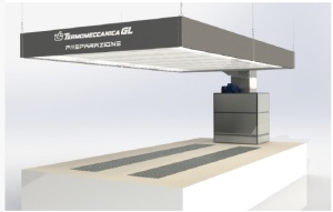 METRON PREP103 - spatiu pregatire vopsire cu recirculare si structura prinsa de tavan - Img 1